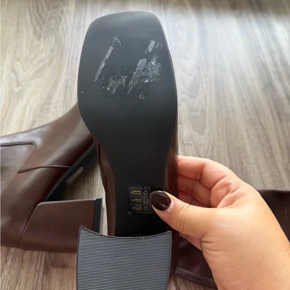 New Jeffrey  Campbell Hotlava Knee High Boot in color coffee - Picture 12 of 15